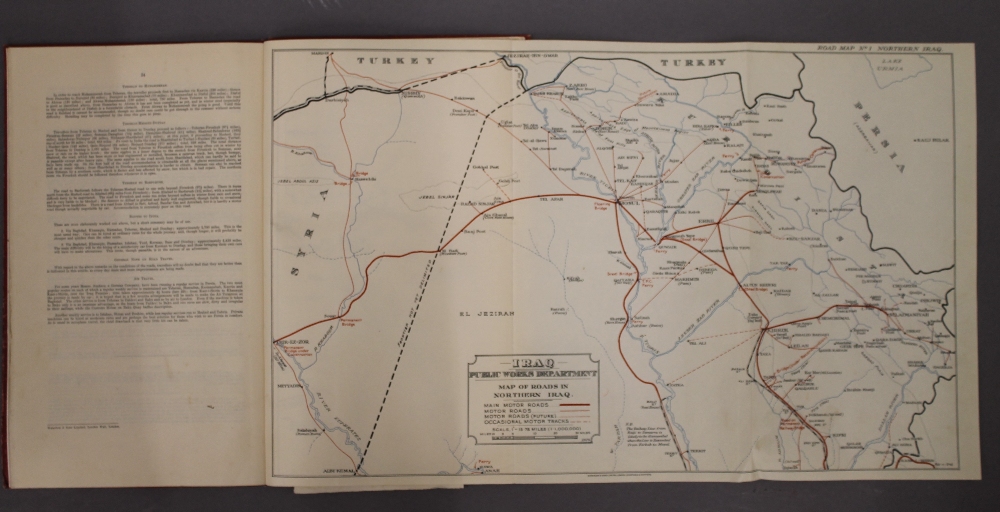 A quantity of maps of Iraq, with notes for visitors, 1929, - Image 2 of 2