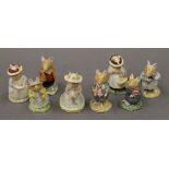 A collection of Royal Doulton Bramley Hedge figurines.