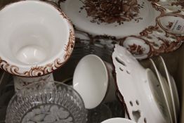 A quantity of ceramics and glass