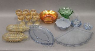 A quantity of glassware