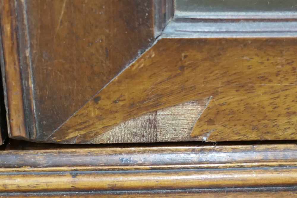 A George III mahogany secretaire bookcase. 206 cm high. - Image 17 of 17