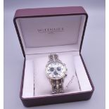 A Wittnauer gentleman's wristwatch. 4 cm wide.