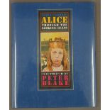 PETER BLAKE, Alice Through the Looking Glass, signed, limited edition numbered 313/500.