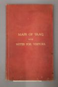 A quantity of maps of Iraq, with notes for visitors, 1929,