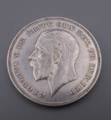 A 1935 George V silver crown