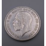 A 1935 George V silver crown