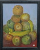 P SHEPHERD, Still Life Fruit, oil, framed. 23 x 29 cm.