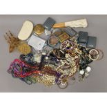 A quantity of miscellaneous items, including jewellery, watches, etc.