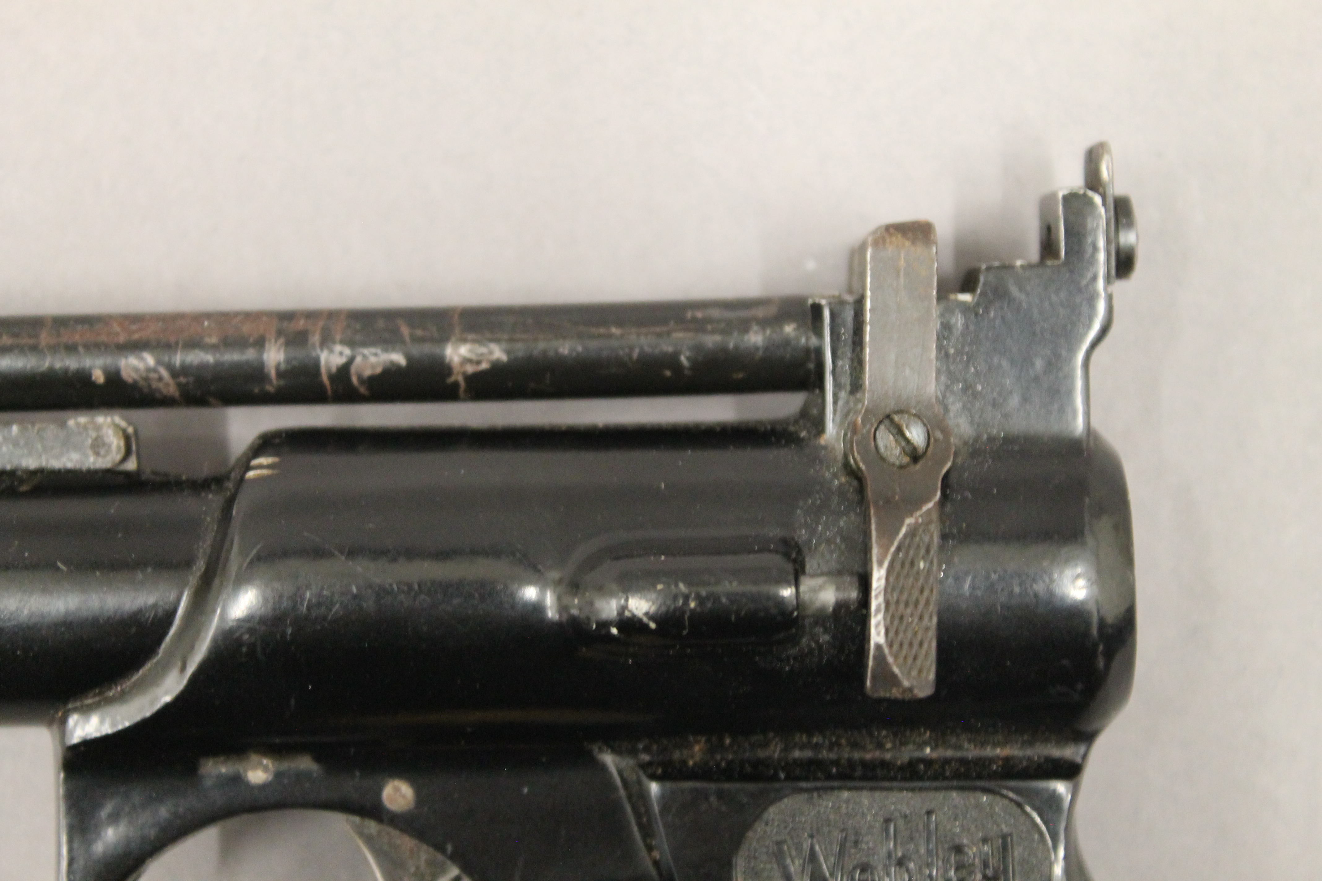 A Webley air pistol. 18 cm long. - Image 3 of 4