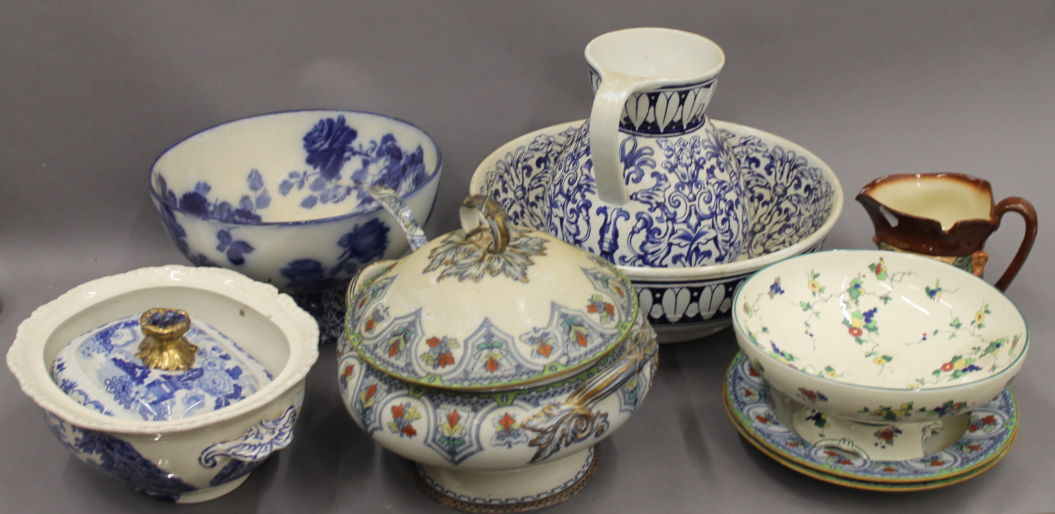 A quantity of various ceramics,