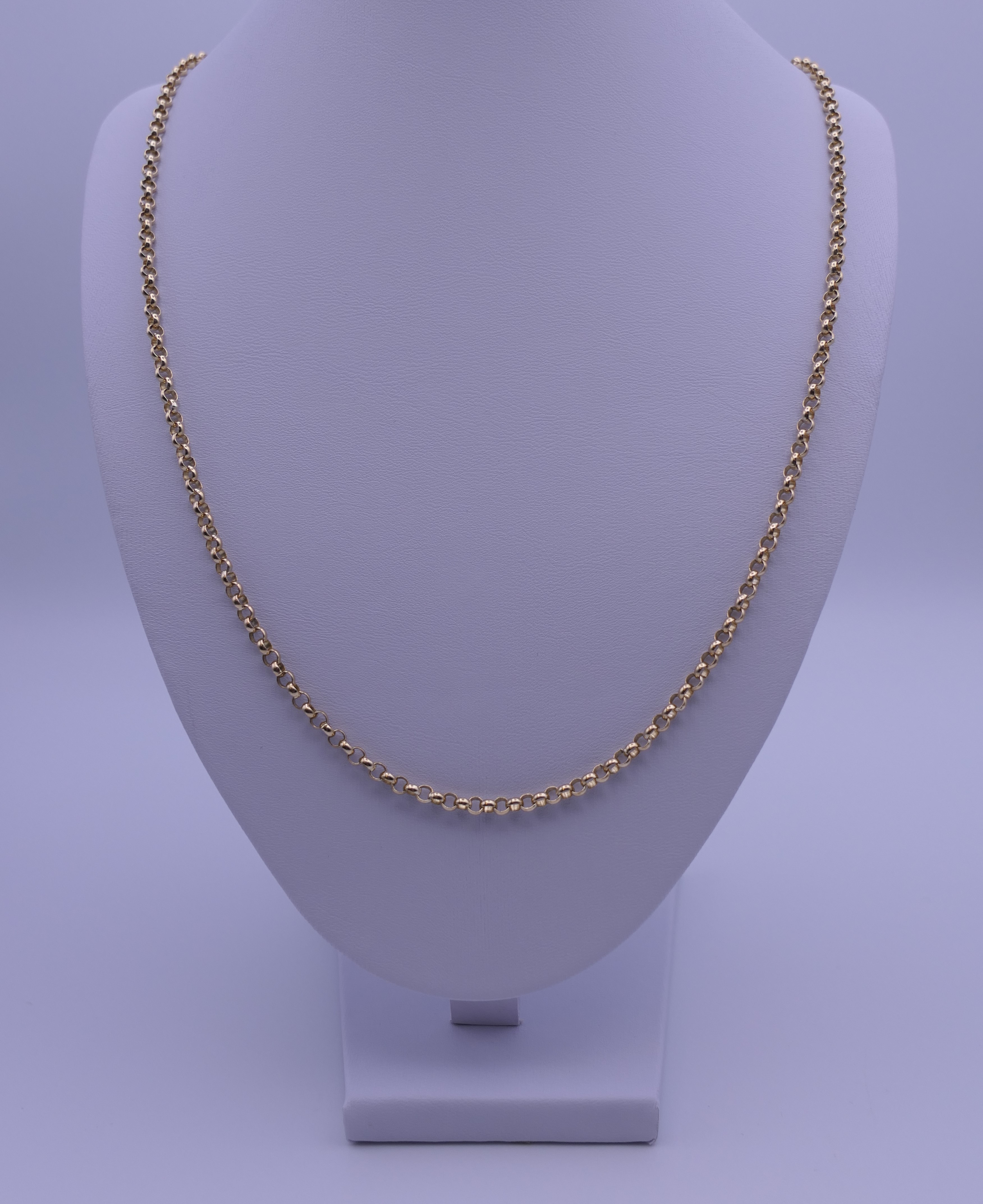 Three 9 ct gold bracelets and a 9 ct gold necklace. 34.5 grammes. - Image 13 of 14