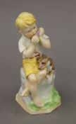 A Royal Worcester porcelain figure modelled by Freda Doughty, entitled 'June'. 16 cm high.