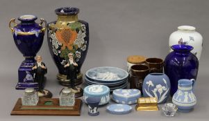 A quantity of miscellaneous porcelain, etc.