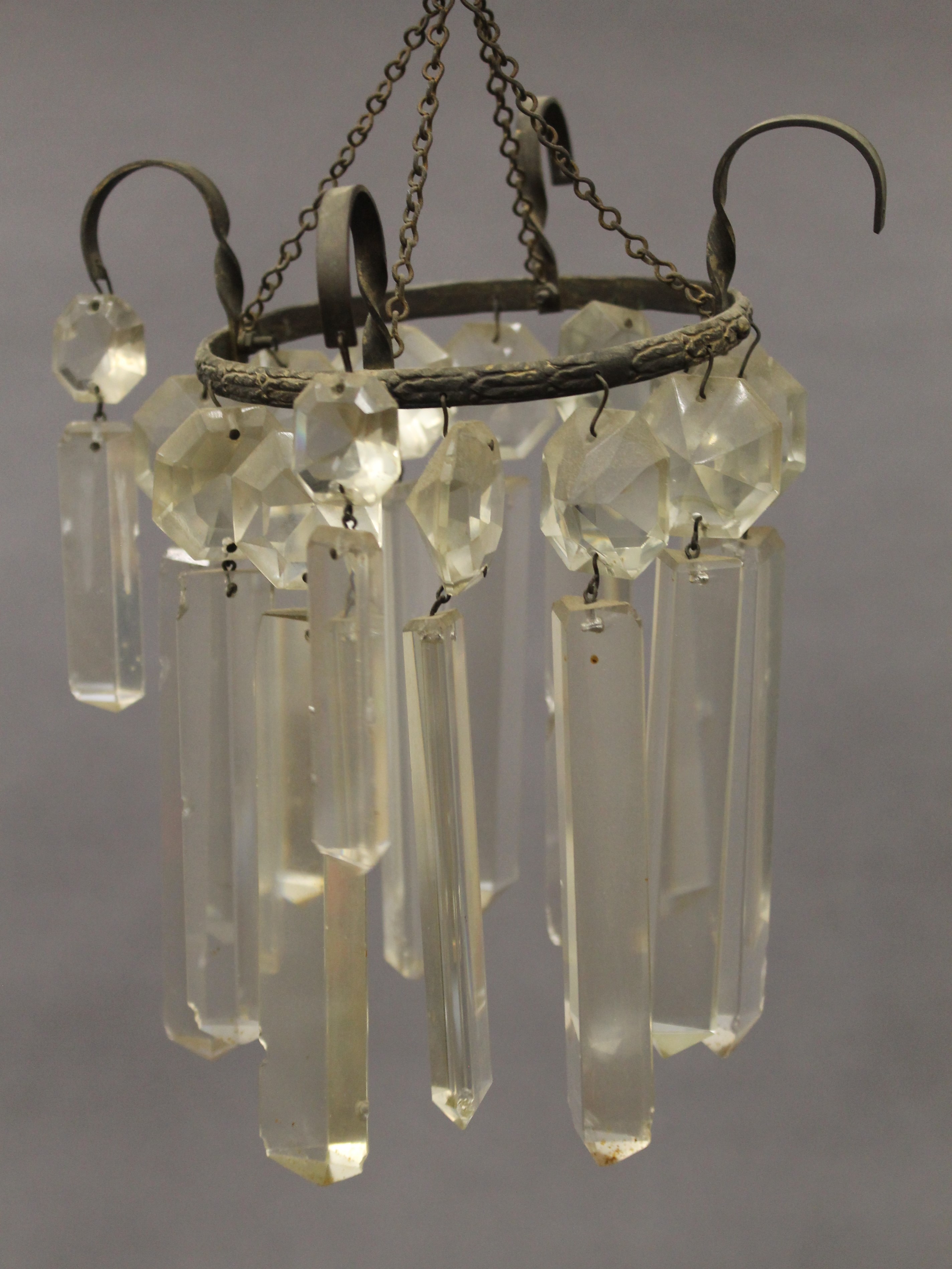 A quantity of various chandelier and light fittings - Image 4 of 6