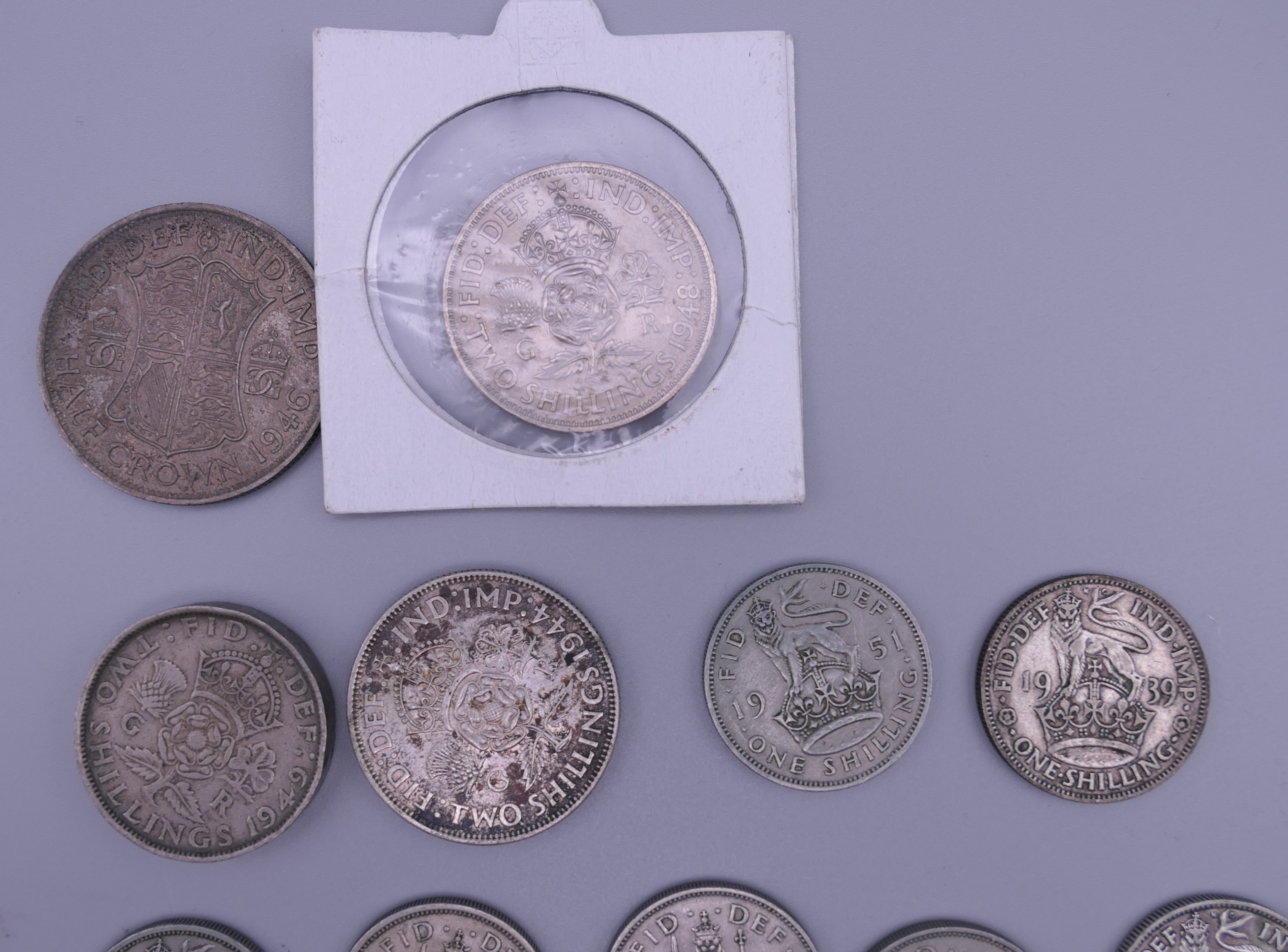 A collection of George VI coins, including pre 1947. - Image 5 of 5