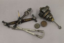 A W G Perry & Sons of Ilford bread scales and weights, boxed. The box 25.5 cm wide.