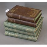 A History of The English Turf, 3 vols, 1901, bookplate ex-libris "Hugh Cecil", Earl of Lonsdale,