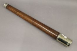 A Ross WWI telescope. 63 cm long unextended.