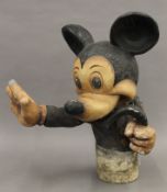 A model of Mickey Mouse. 38 cm high.