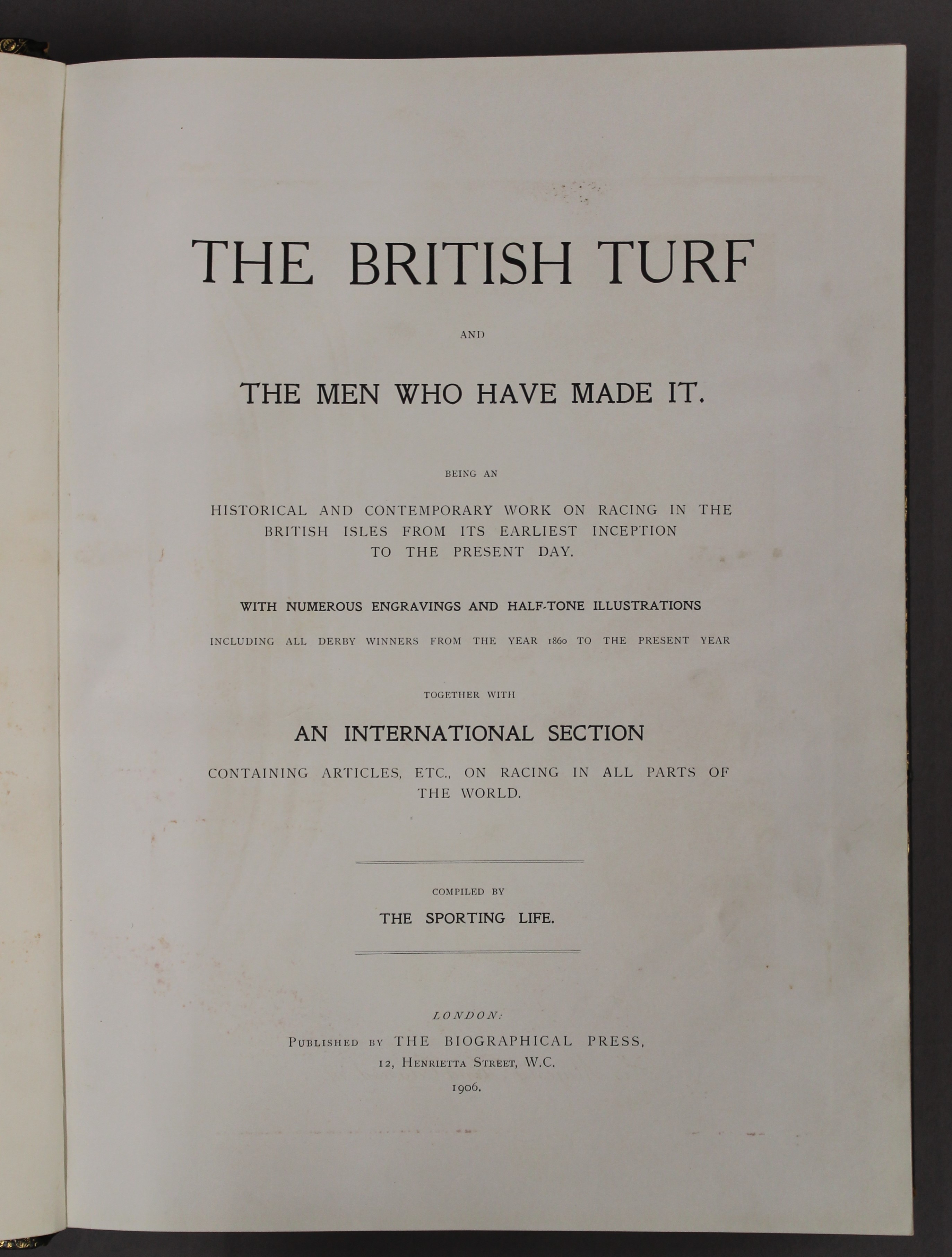 The British Turf - and the Men who Have Made It, - Image 8 of 10