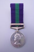 A British Military Elizabeth II General Service medal with Malaya bar awarded to 22007469 SIG.J.