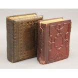Two Victorian photograph albums depicting various sitters,