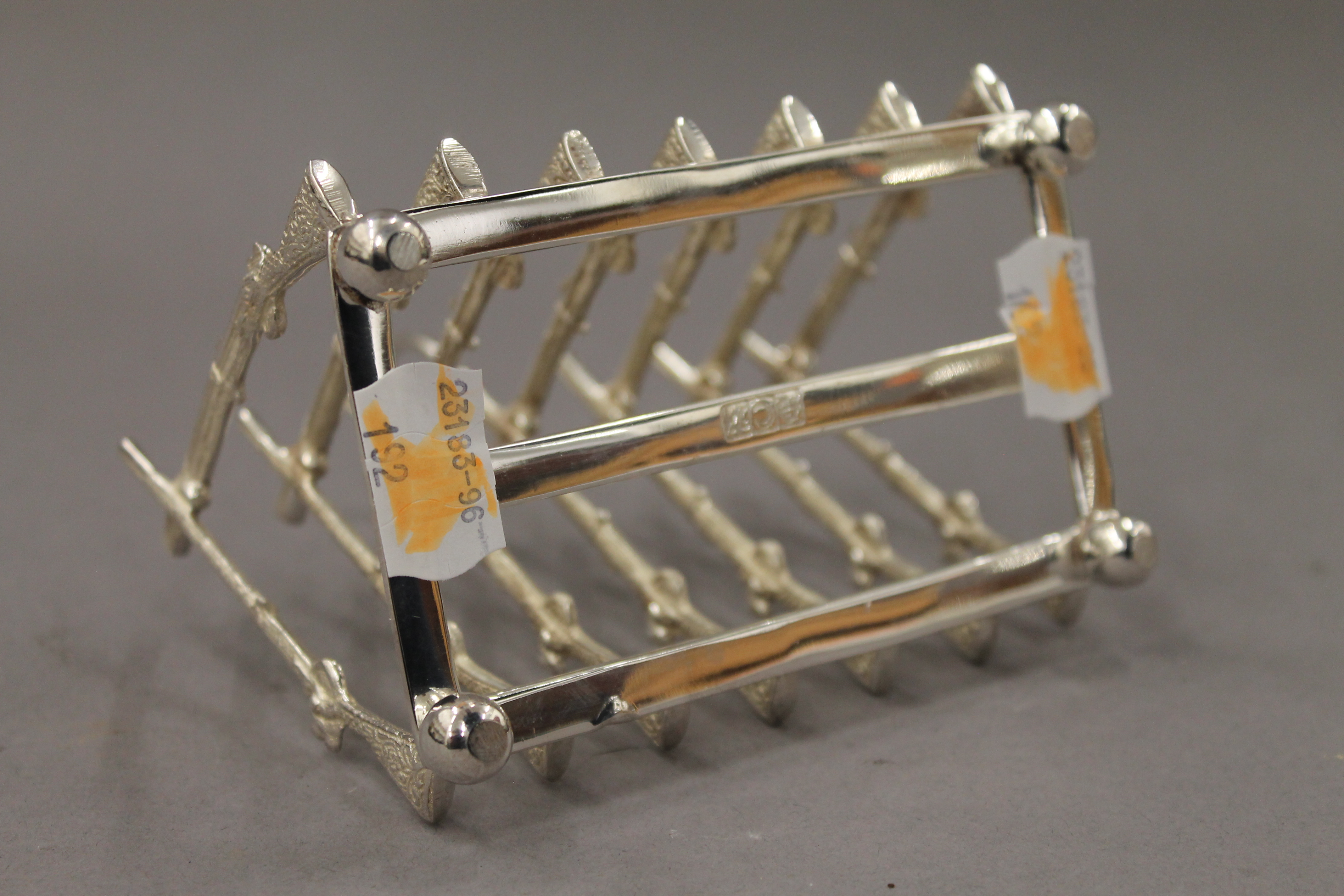 A rifle formed toast rack. 11.5 cm long. - Image 5 of 5