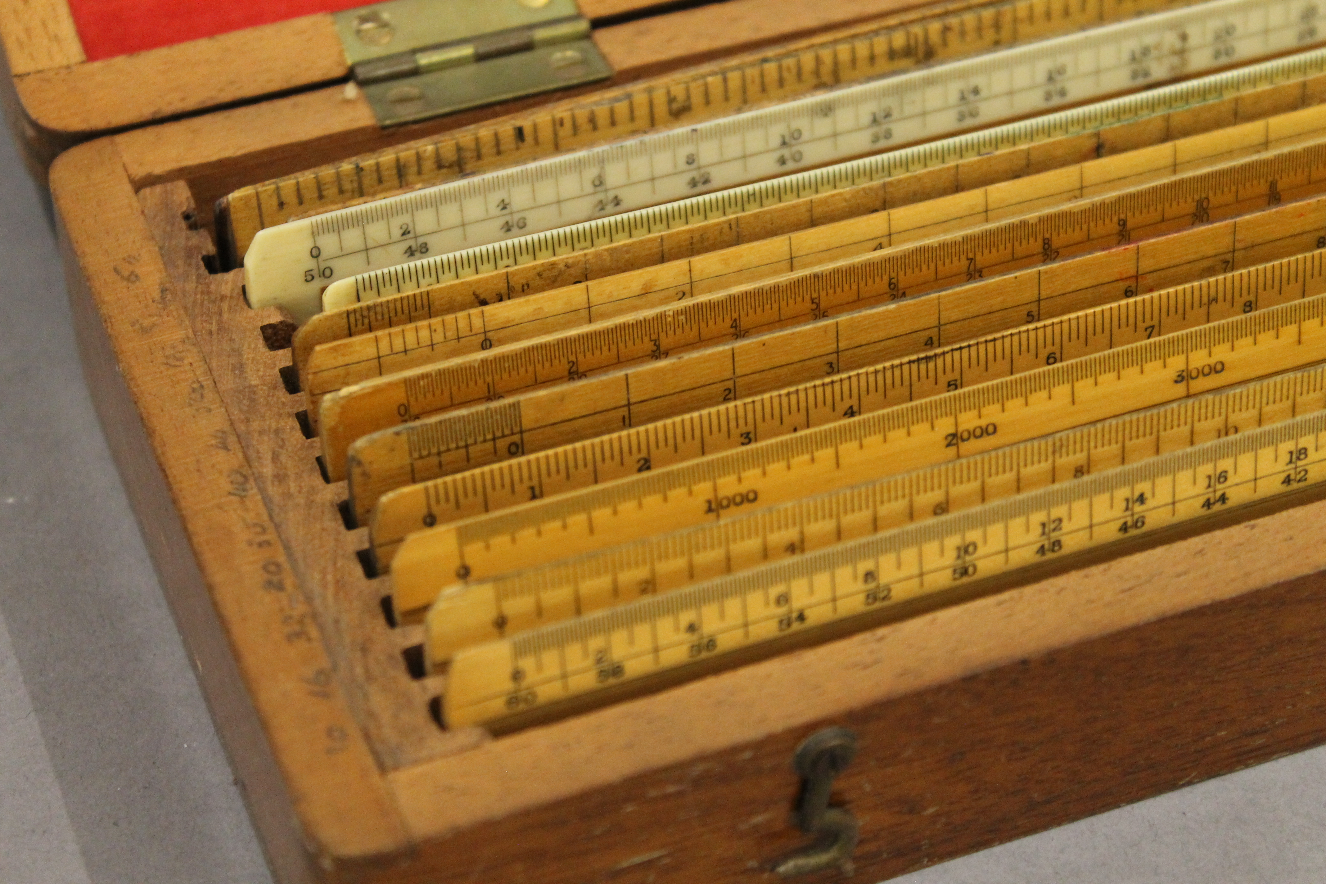 A collection of rulers, - Image 3 of 3