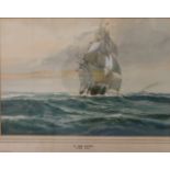 WILFRED KNOX RBA (1884-1966) British, In Home Waters, watercolour, signed and dated 1919,