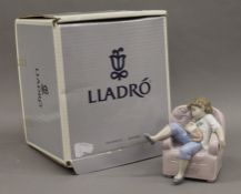 A boxed Lladro figure,