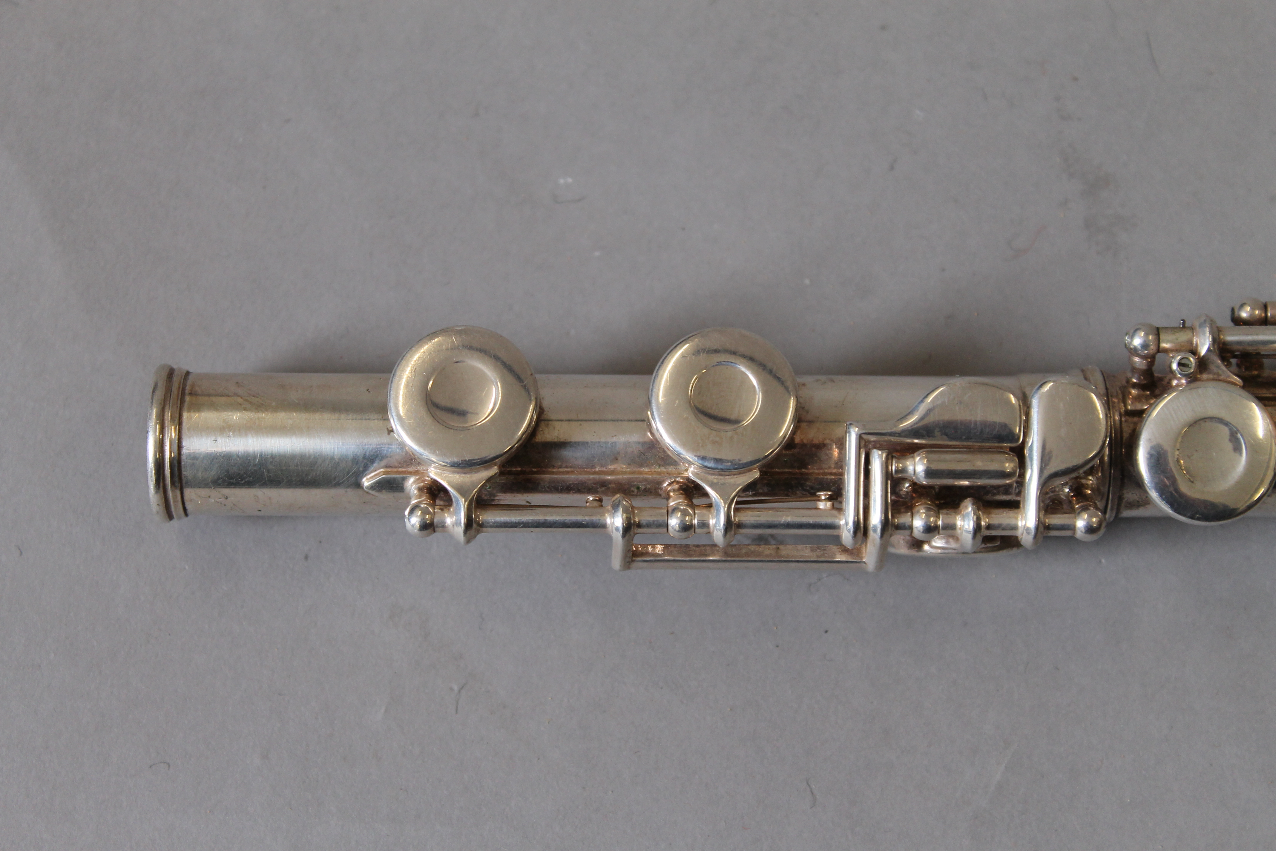 A Gemeinhadt USA silver plated flute, cased. - Image 4 of 5