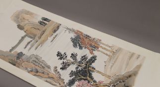 A Chinese scroll