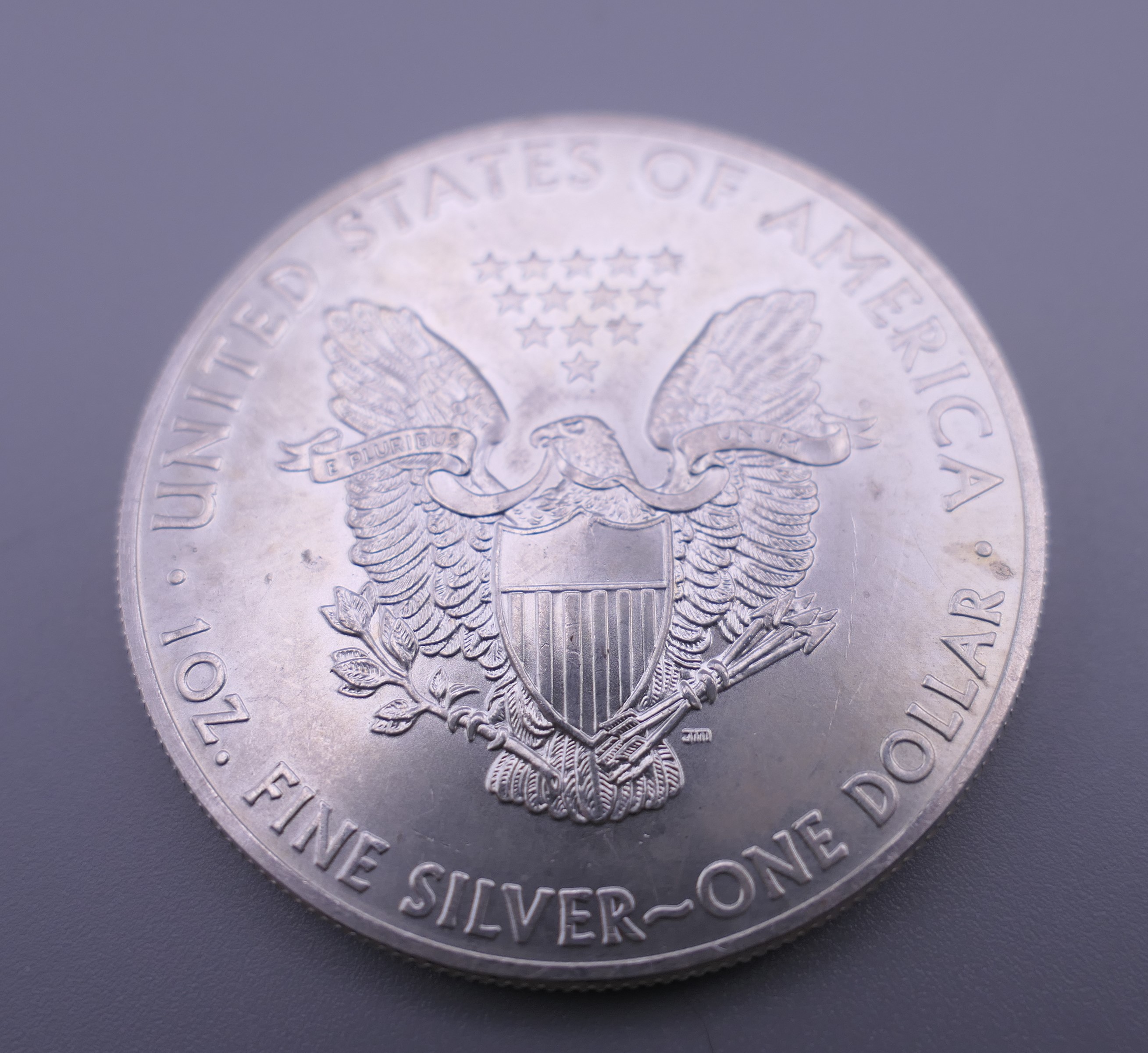 A 2015 fine silver dollar - Image 2 of 2