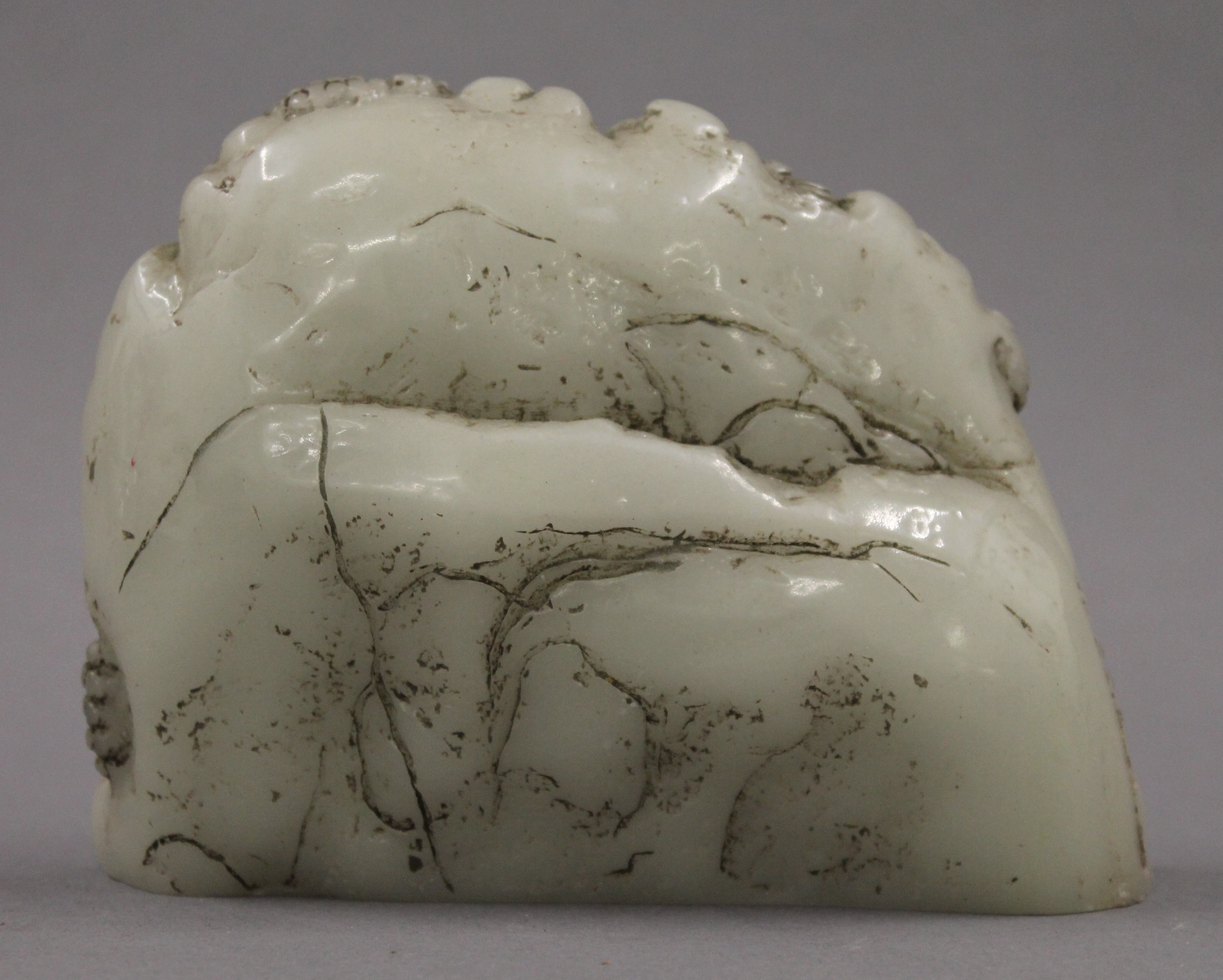 A Chinese model of a mountainous landscape. 13 cm wide. - Image 4 of 4