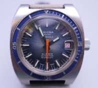 An Oriosa Divers wristwatch with strap. 3.5 cm wide.