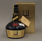 A boxed bottle of Dunhill Old Master Finest Scotch Whisky.