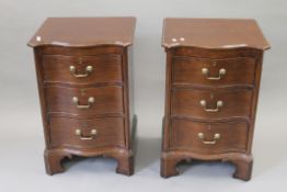 A pair of And So To Bed bedside drawers. Each 51.5 cm wide.