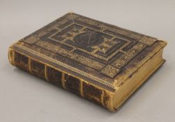 A Victorian photo album, possibly a photo of Fox Talbot maybe a later copy. 22.5 cm wide.