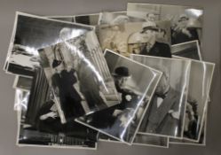 A collection of film stills and set photographs pertaining to the career of the British Film