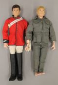 Two 1964 Hasbro Action Men.