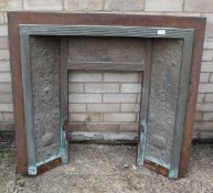 A brass fireplace (A Knox)