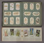 An album of cigarette cards