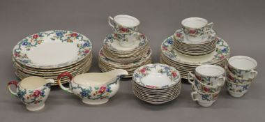 A quantity of dinner and tea wares