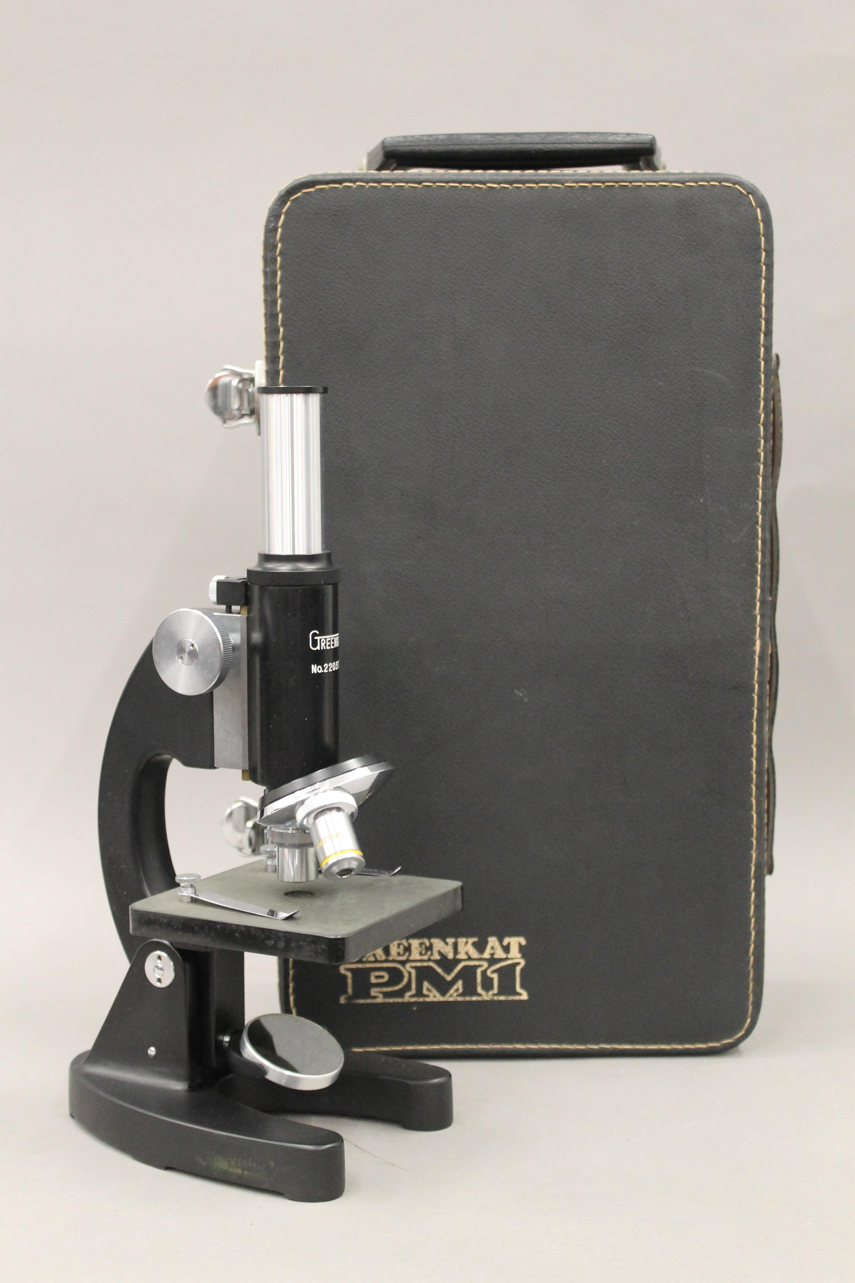 Two cased vintage microscopes. - Image 4 of 6