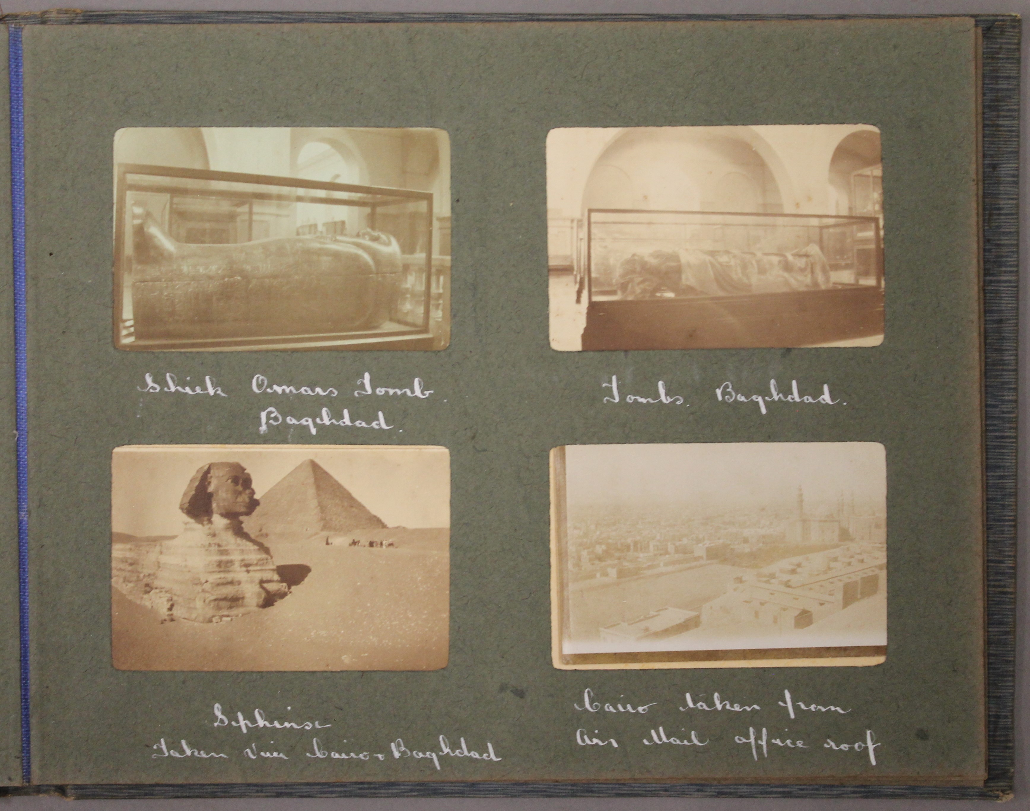 A 1920s photograph album depicting Iraq and Egypt. - Image 3 of 5