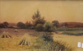 F E STOWE (early 20th century), three various Country Landscapes, watercolours, signed,