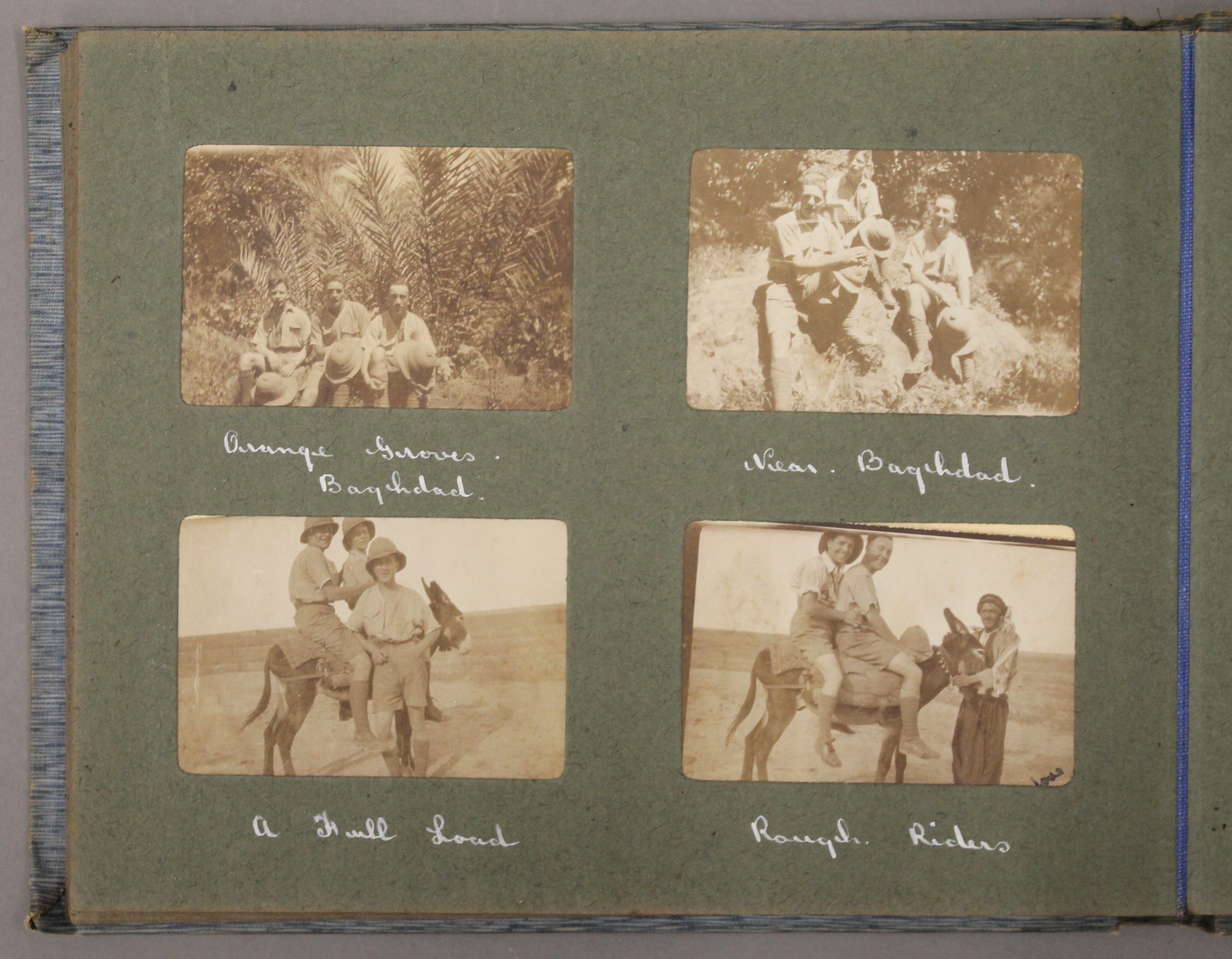 A 1920s photograph album depicting Iraq and Egypt. - Image 4 of 5