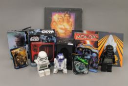 A quantity of Star Wars toys and games, etc.