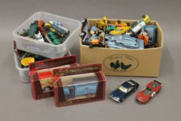 A quantity of various die cast toys.