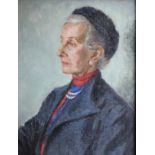 A Portrait of an Older Lady, oil on board, unsigned,